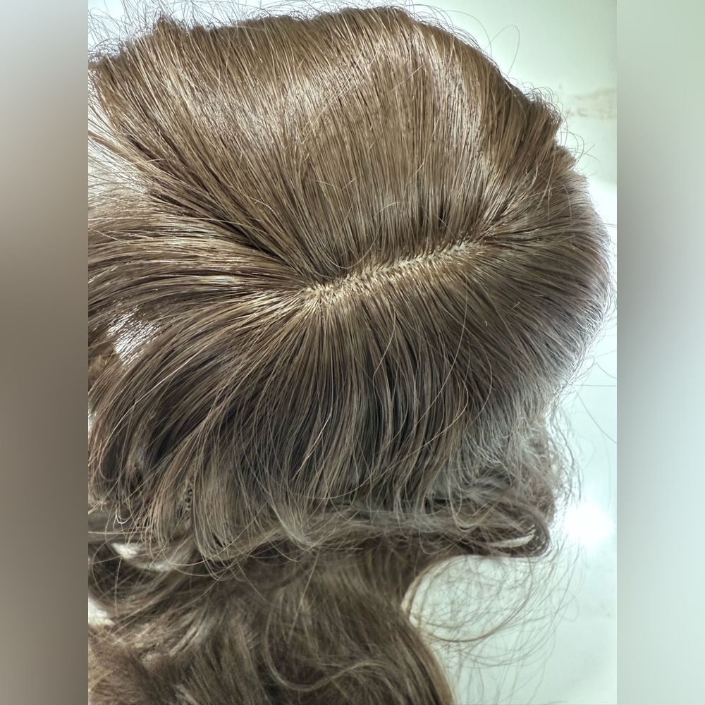 HAIR, 22” Straight with Bangs, Center Part, Brown - Picture 10 of 13
